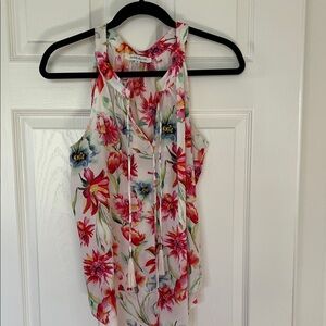 Rose & Olive Multicolor Floral Blouse